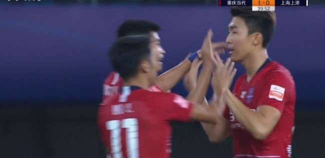 重庆1-0上港